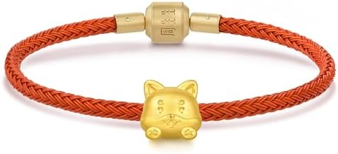 Amazon.com: CHOW SANG SANG 999 24K Gold Charme Blessing Bracelet